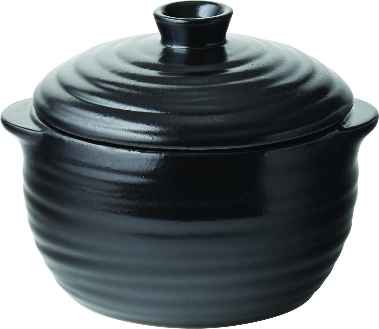 Tribeca Ebony Casserole 23oz (66cl) - CT0018-000000-B01006 (Pack of 6)